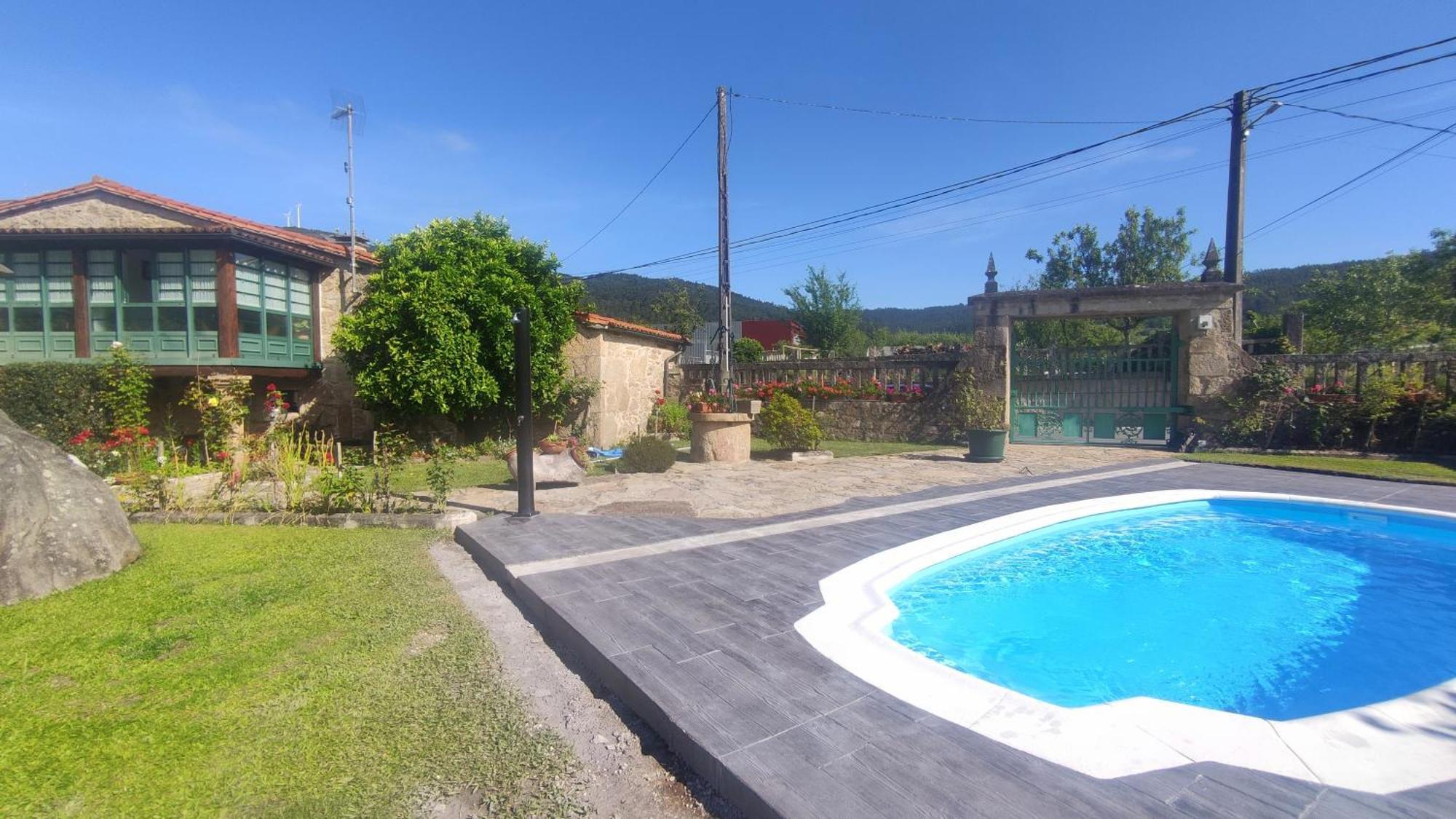 Casa De Marcelo Pensionat Padrón Exteriör bild